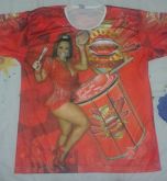 Camisa Bateria do Salgueiro C/ Viviane Araujo Mod: 2